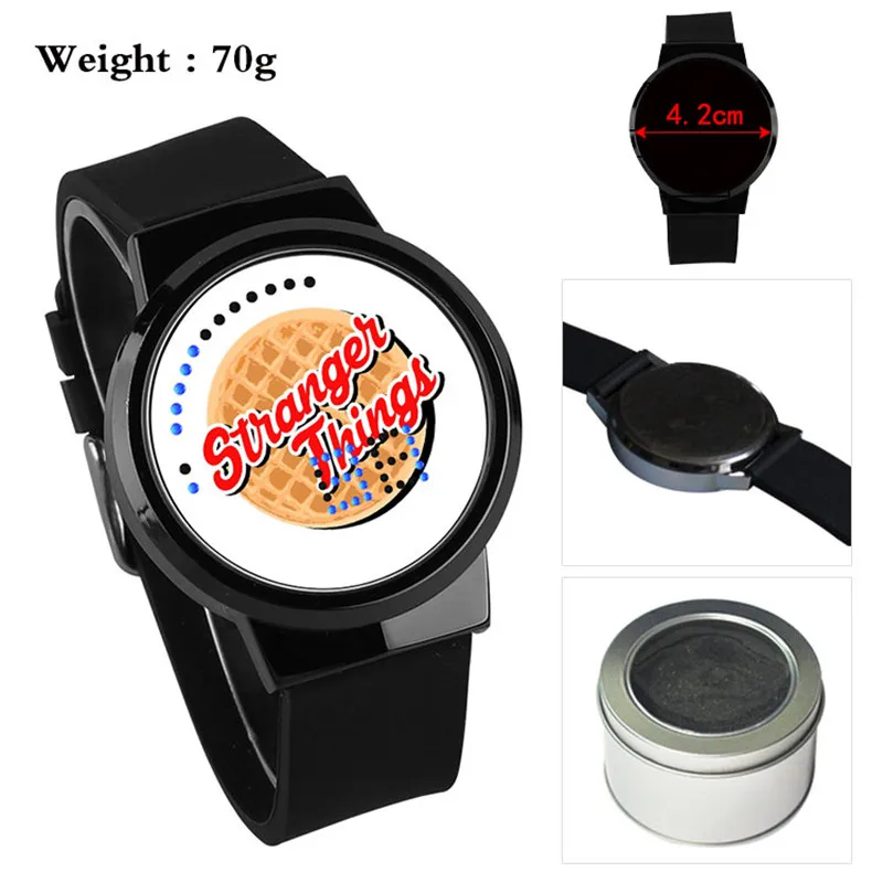 girls touch watch