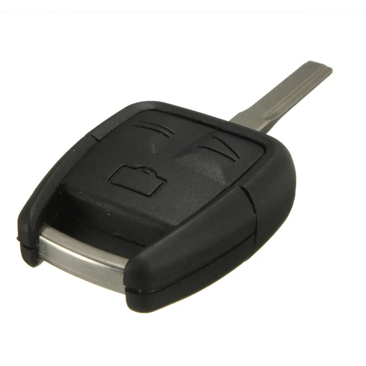 Защитный автомобильный брелок для ключей, автомобильный брелок с отверткой из алюминиевого сплава, практичный 3 кнопки, прочный Автомобильный ключ для Opel