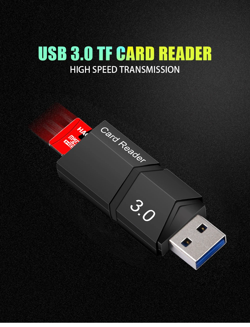 Microdrive кард-ридер usb 3,0 Micro sd/tf кард-ридер высокоскоростной Смарт usb 3,0 кард-ридер Micro sd карта памяти