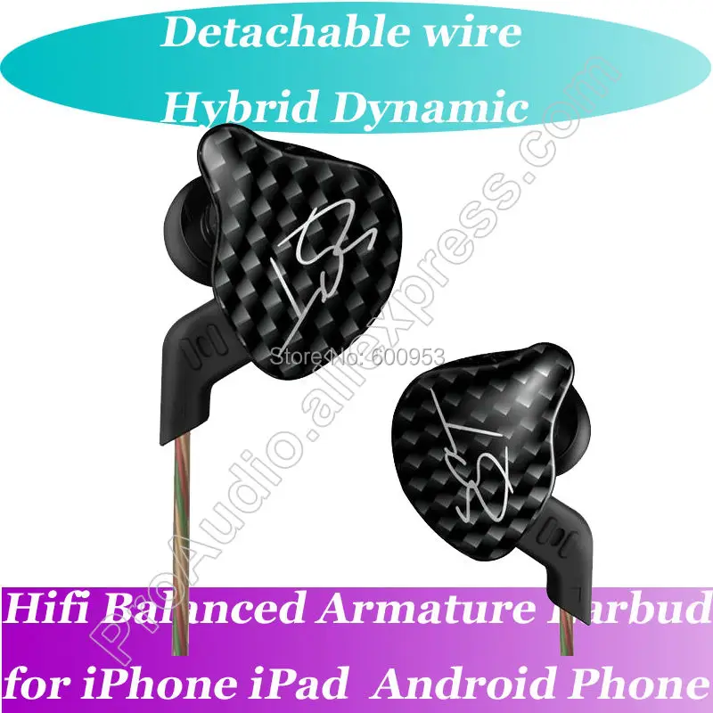

Original Hybrid Pro HD / Hybrid Pro Earphone Triple / Dual Driver Dynamic + Balanced Armature Mi In-Ear Line Control Mic