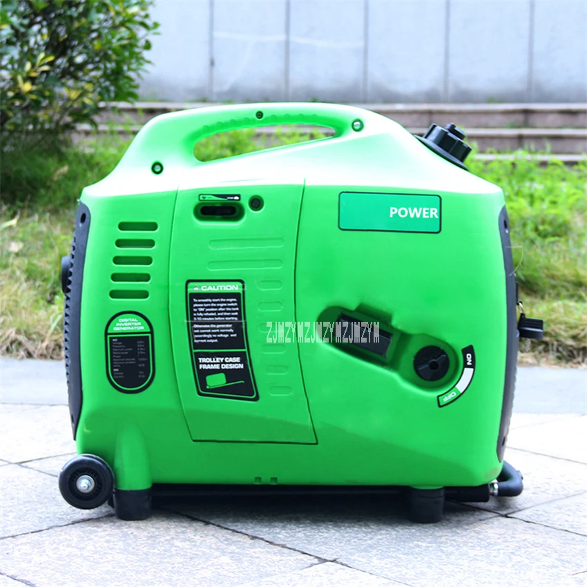 Small Household Car Outdoor Portable Gasoline Generator Low Noise Gasoline Generator Digital Inverter Generator 110V/220V 2600W Small Household Car Outdoor Portable Gasoline Generator Low Noise Gasoline Generator Digital Inverter Generator 110V/220V 2600W