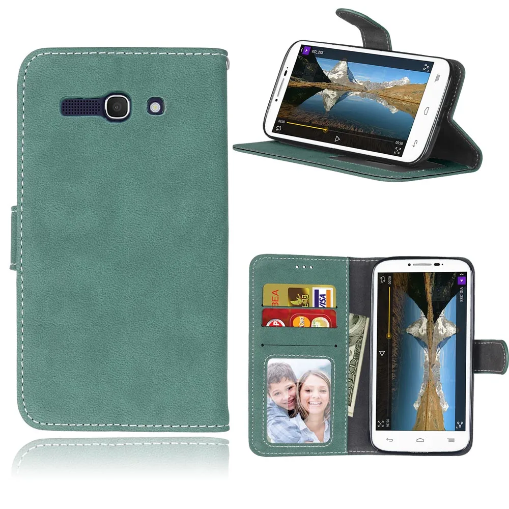 

For Alcatel One Touch Pop C9 Cases Cover with Card Holder Mobile Phone Cases For Alcatel C9 7047 7047D OT7047 OT7047D Covers Bag