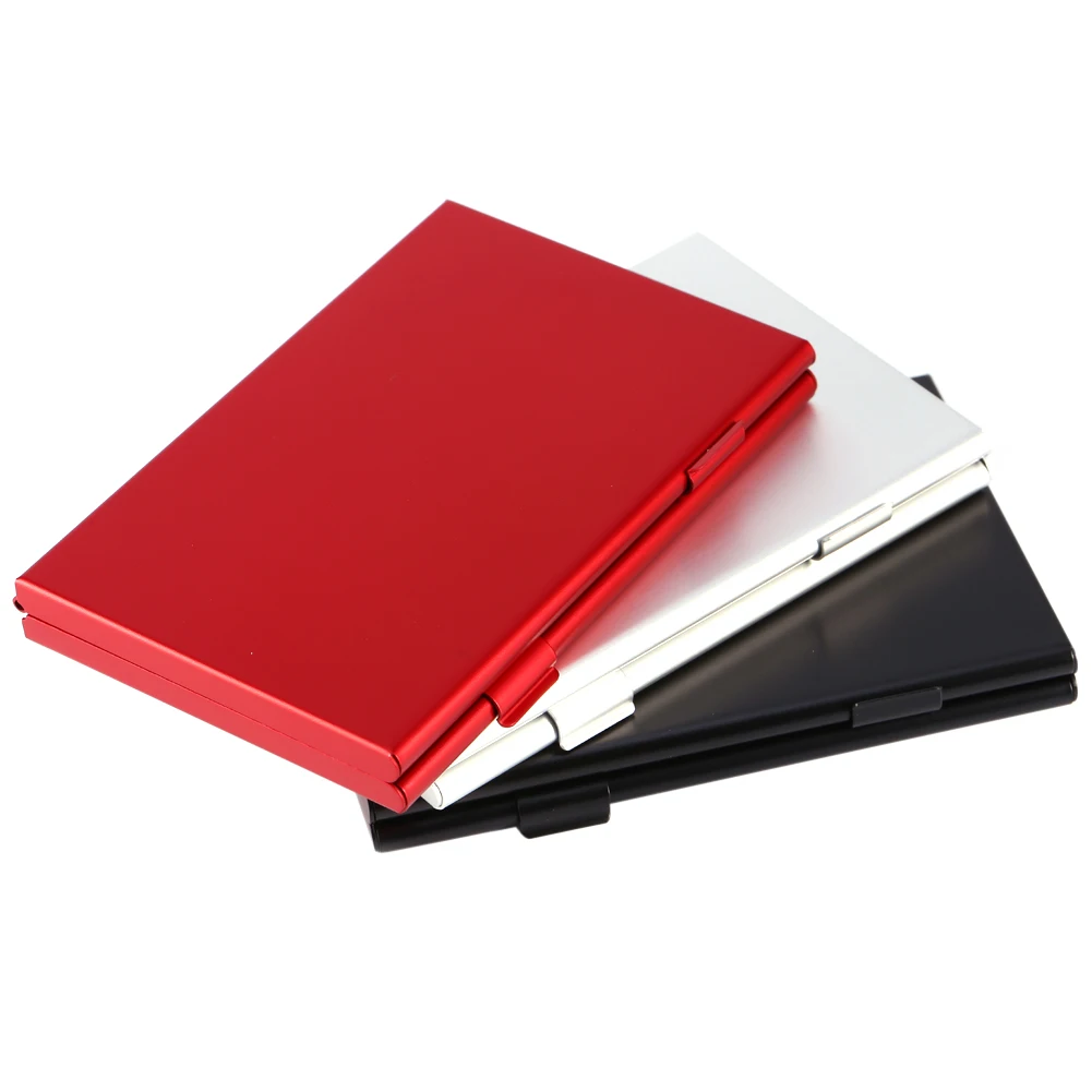 

1Pcs SD Card Holder Aluminum Storage Box Case For 6x SD Memory Cards Holder Protector Easy Carry SD SDHC MMC Memory Card Cases