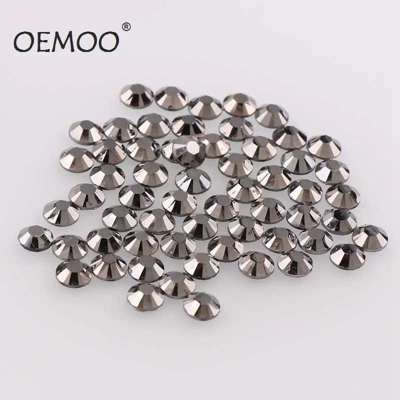 

Hematite Gray10000pcs Flatback Resin Rhinestones DIY Mobile Phone Nail Art sticker 2mm/3mm/4 mm/5mm
