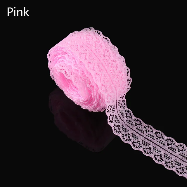 Buy 10 Yards Beautiful Lace Ribbon 30MM Wide Colorful