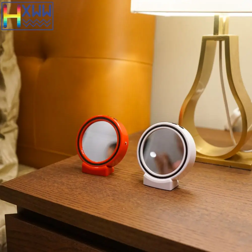 HXWW мини портативное зеркало для девочек с смарт Будильник Bluetooth беспроводной