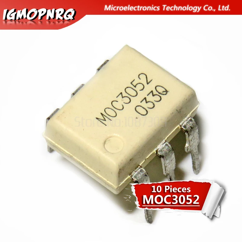 

10PCS MOC3062 MOC3020 MOC3021 MOC3023 MOC3043 MOC3052 MOC3063 MOC3083 DIP6