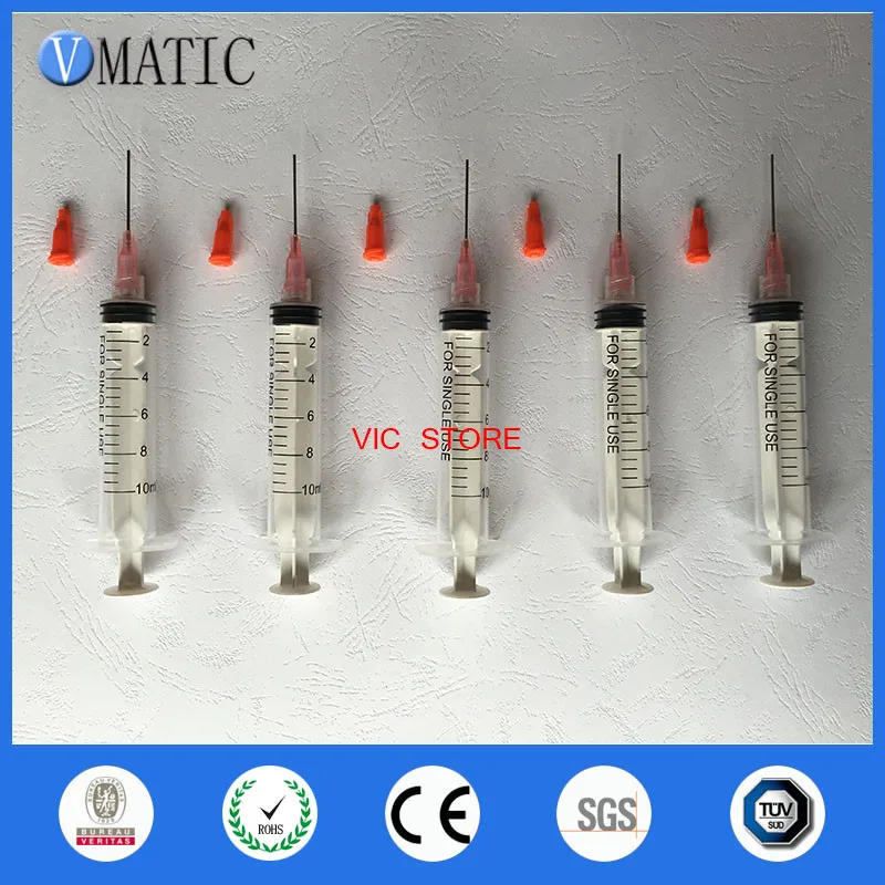 

Free Shipping 5 Sets Car Perfume Refilling Ink 10 ml/cc Syringe With 1 Inch Blunt Tip Dispensing Needle 20G