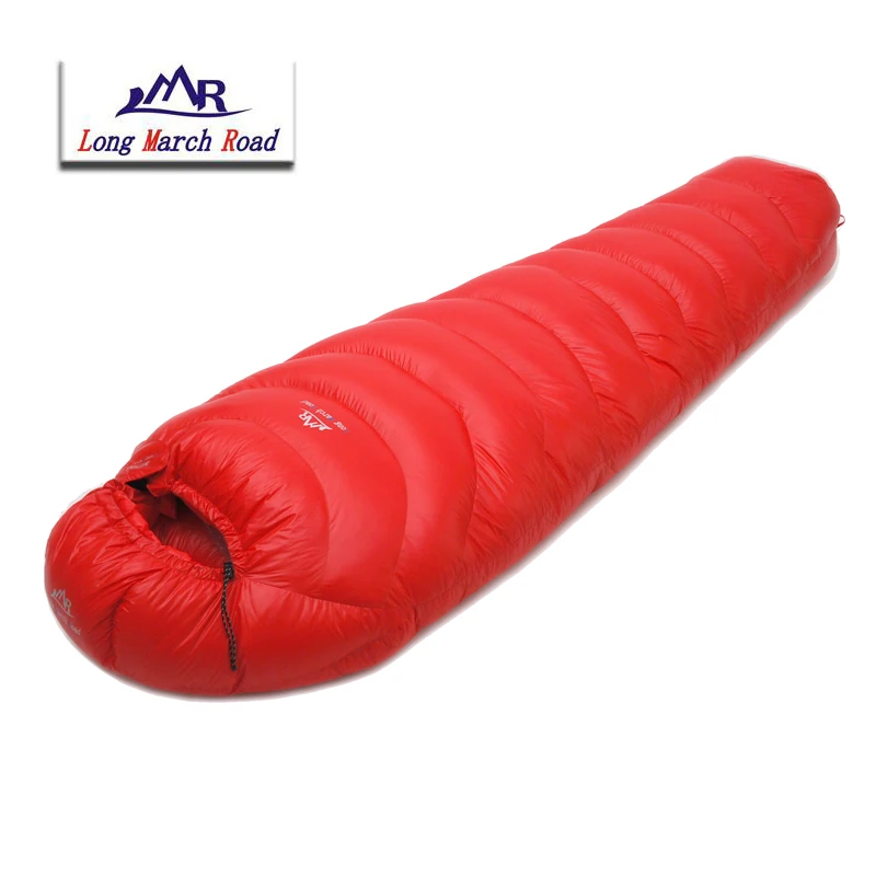 Buy  LMR White Goose Down 2800G Filling Super Warm Waterproof Sleeping Bag Uyku Tulumu Slaapzak Goose Do