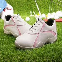 Женская легкая обувь для гольфа Pgm; водонепроницаемые дышащие кроссовки для гольфа; женская износостойкая Нескользящая спортивная обувь;# B1339