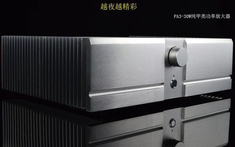 

class A Power amplifier Based on PASS A3 circuit power amplifier PA3-30W*2 /115V-230V