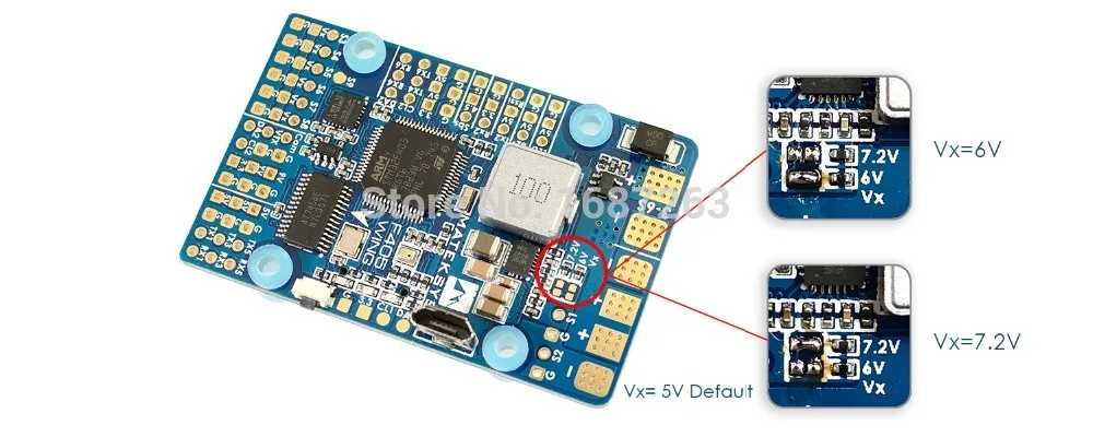 Matek System F405 WING плата контроллера полета встроенный инвертор для SBUS входного