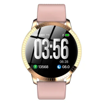 

CF18 Fashion Smart watch Round Screen Clock Waterproof Men Fitness Activity Tracker Bluetooth Women Smartwatch