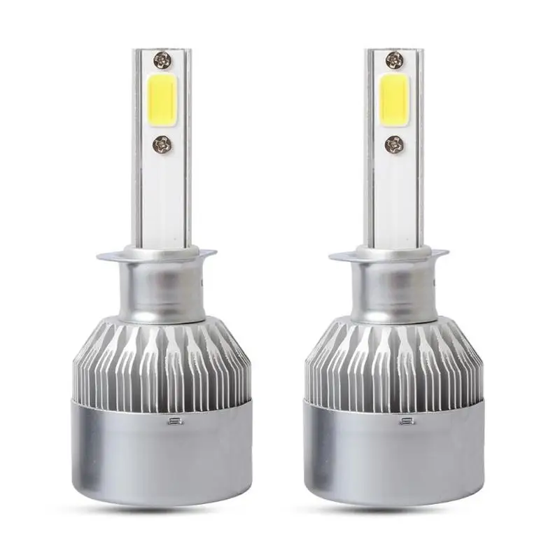 2x светодиодный автомобильный светильник лампочка 9005 9006 H1 H3 H7 H11 36W 8000K 8000LM головной