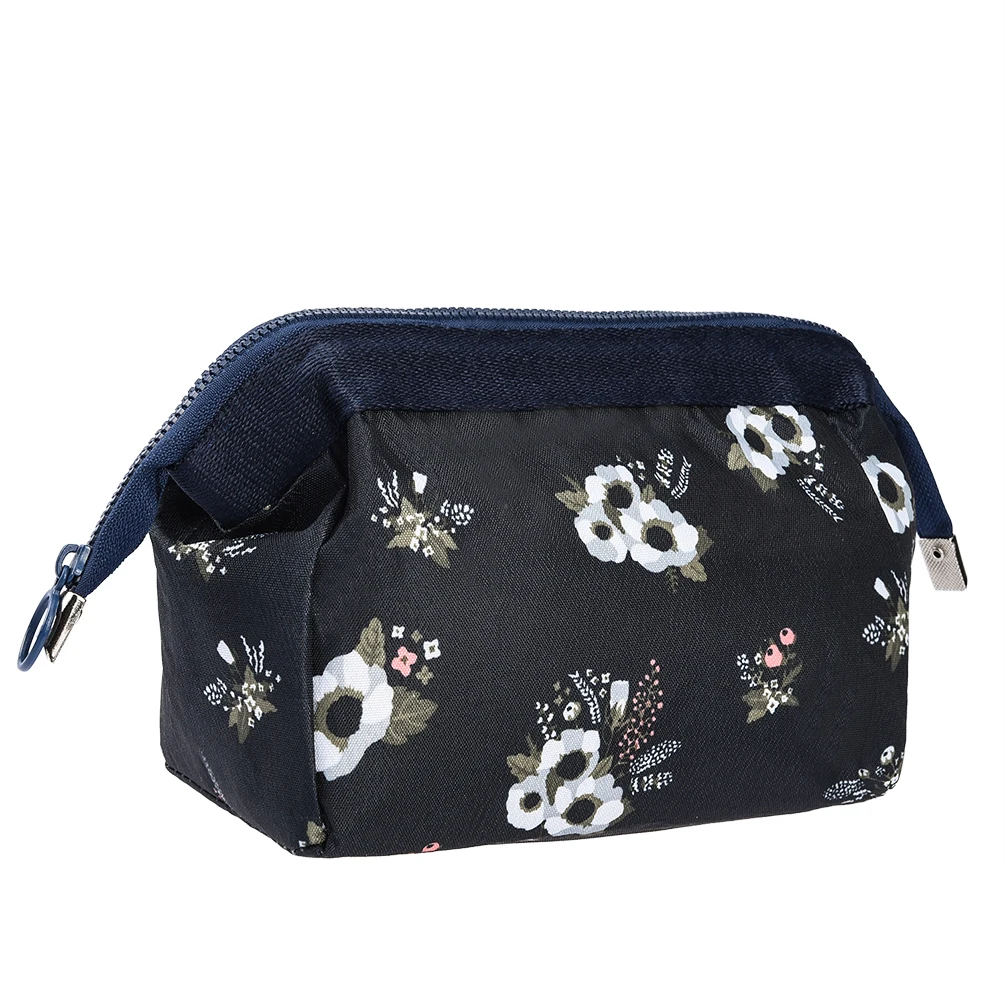 

Vbiger Cosmetic Bag Women Function Travel Trunk Makeup Bag Zipper Make Up Organizer Storage Pouch Toiletry Kit Box