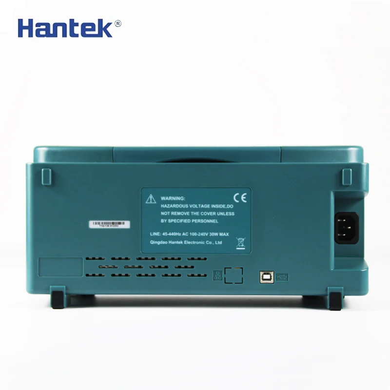 Hantek DSO5102P цифровой запоминающий осциллограф Портативный 100 МГц 2 Каналы 1GSa/s запись Длина 40K USB Osciloscopio