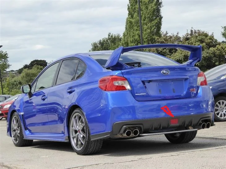 Автомобильный Стайлинг для 11 16 Impreza VAB VAF STI карбоновое волокно задняя крышка