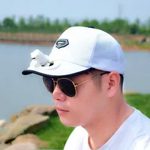 Шапка женская, модная, креативная, уникальная, зарядка через usb, шапка от солнца, идеальный подарок