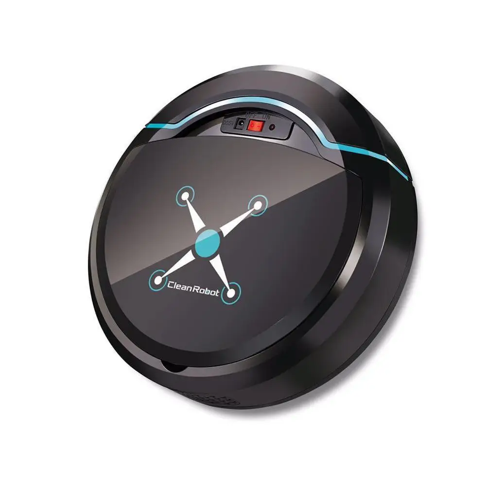As the picture 2 ColorHome Auto Cleaner Robot Microfiber Smart Robotic Corners Dust Vacuum Cleaner Floor Cleaner Sweeper Mandatory Mop T9N3 - Цвет: As the picture
