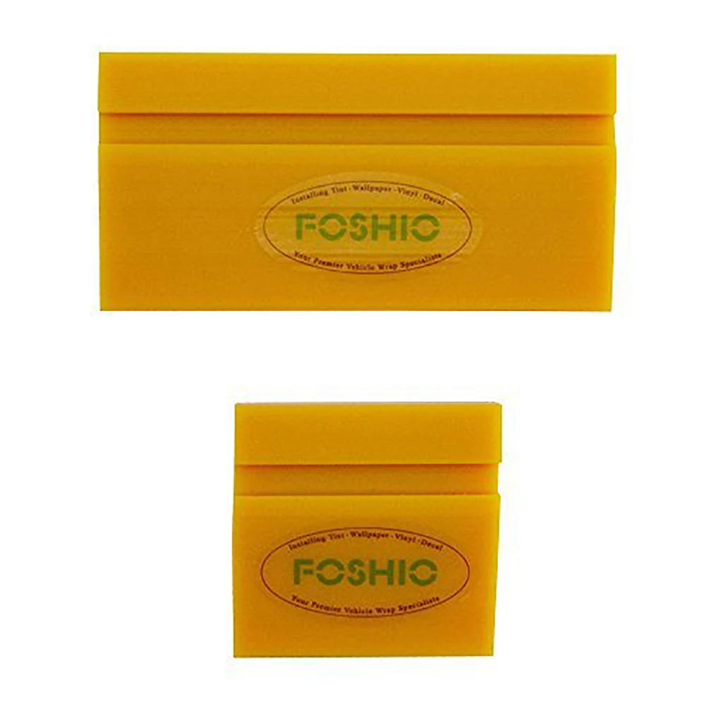 Lâmina de Limpar Vidro para Uso Automático e para Janela Ferramenta para Envoltório de Carro Raspador de Limpeza de Casa Lavadora de Arruela Limpador de Borracha de 2 Foshio Peças 16 e para janela, ferramenta para envoltório de