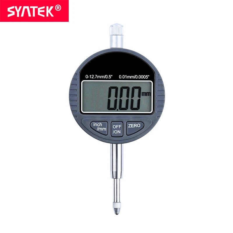 Syntek Indicators 0 12.7mm 0.5inch Electronic Digital Dial Indicator 0