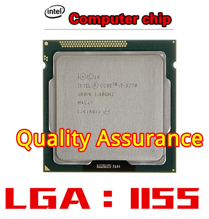 Intel Core i7 3770 I7 3770 Processor cpu LGA 1155 100% ...