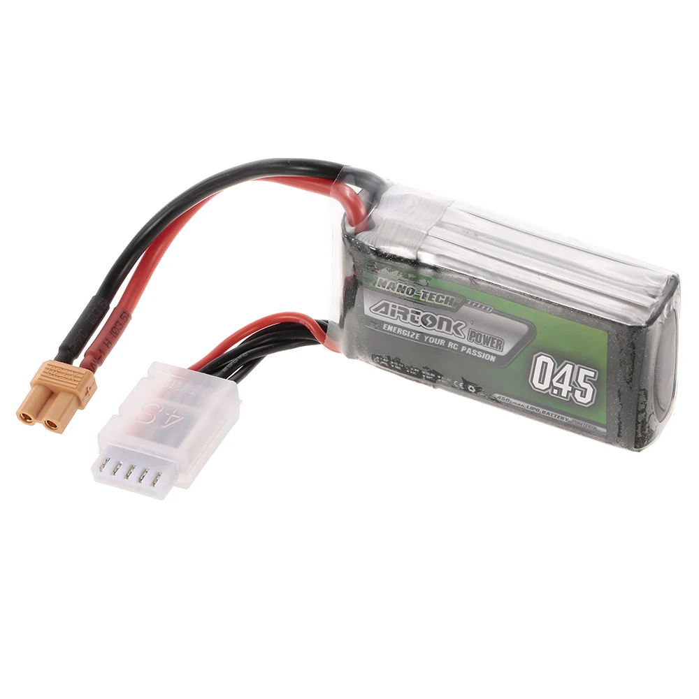 

14.8V 450mAh 600mAh 850mAh1300mAh 60C 30C 4S Rechargeable Li-Po Battery XT60 XT30 JST T Plug for RC Drone Quadcopter Car