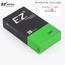 RC1221M1-1 EZ революция картридж иглы#12 Magnum совместим с тату-машинка& ручки 20 шт./кор