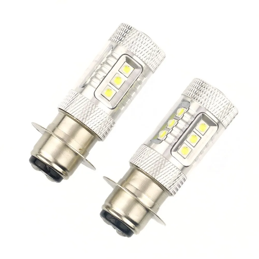 Высокое качество P15D H6 16 CREE чипсы 80 Вт светодиодный к рулю мотоцикла