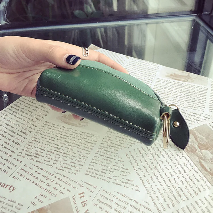 Monederos y bolsos piel para mujer, cartera pequeña para llaves, 15 unidades|coin purse|fashion coin pursewomen coin purse - AliExpress
