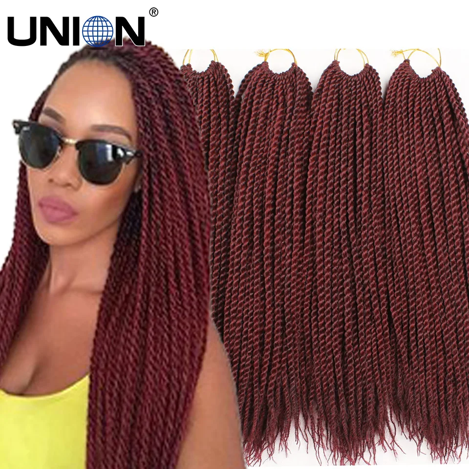 Synthetic Braiding Hair Senegalese Braids 30 strands 18 ...