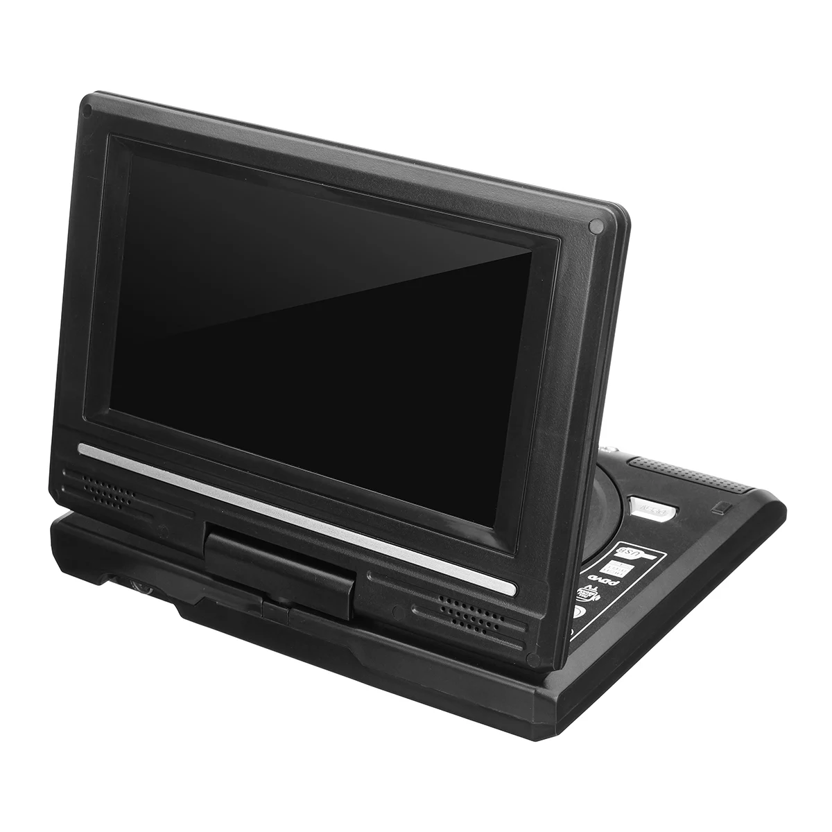  7.8 Inch Portable HD TV Home Car DVD Player VCD CD MP3 DVD Player USB SD Cards RCA TV Portatil Cabl