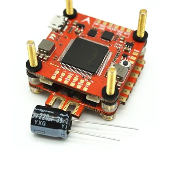 

TTTRC F7 3-8S Dual Gyro Flight Controller W/ LED OSD+T1-50A 4in1 BLHeli_32 ESC for FPV RC Drone
