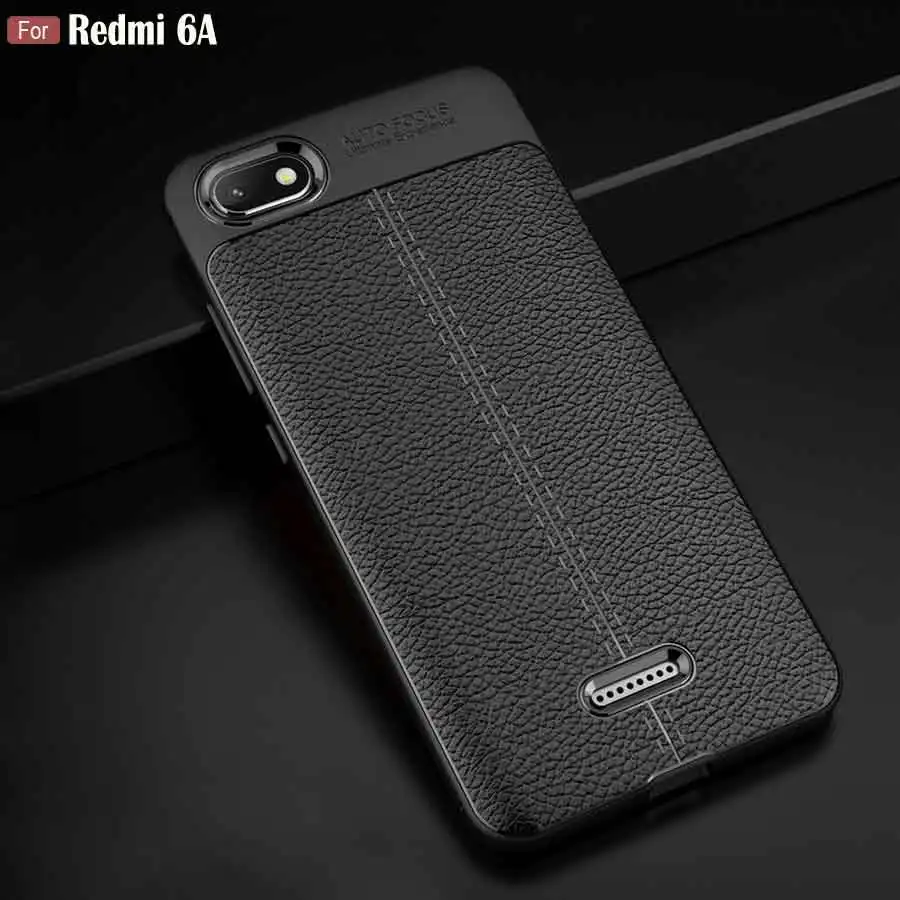 

JFVNSUN Case For Xiaomi Redmi 6A Case 2GB+16GB 5.45" SLIM Anti Slip ShockProof Soft Silicone TPU Protective Cover Redmi 6A Cases