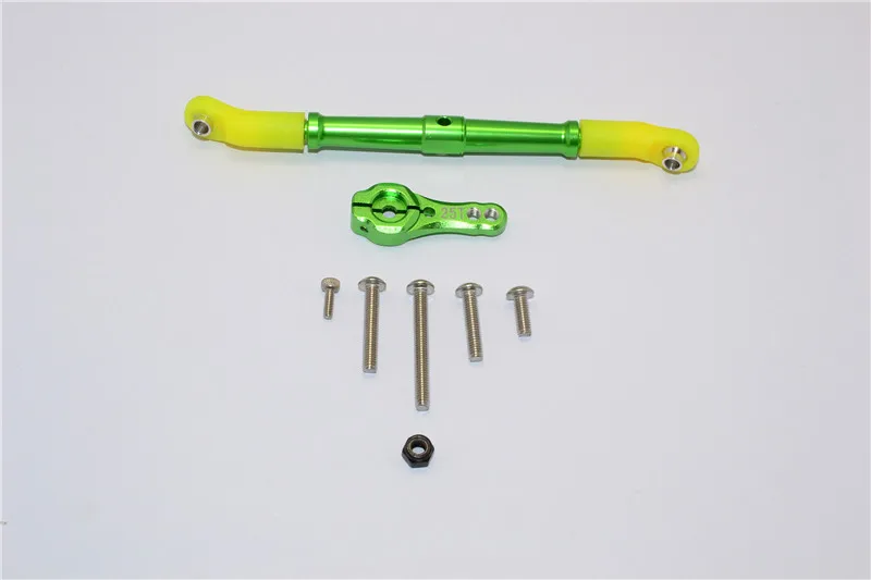 

1/10 AXIAL SCX10 II 90046 ALLOY ADJUSTABLE SERVO ROD & 25T SERVO HORN - 2PCS SET SCX216025TA