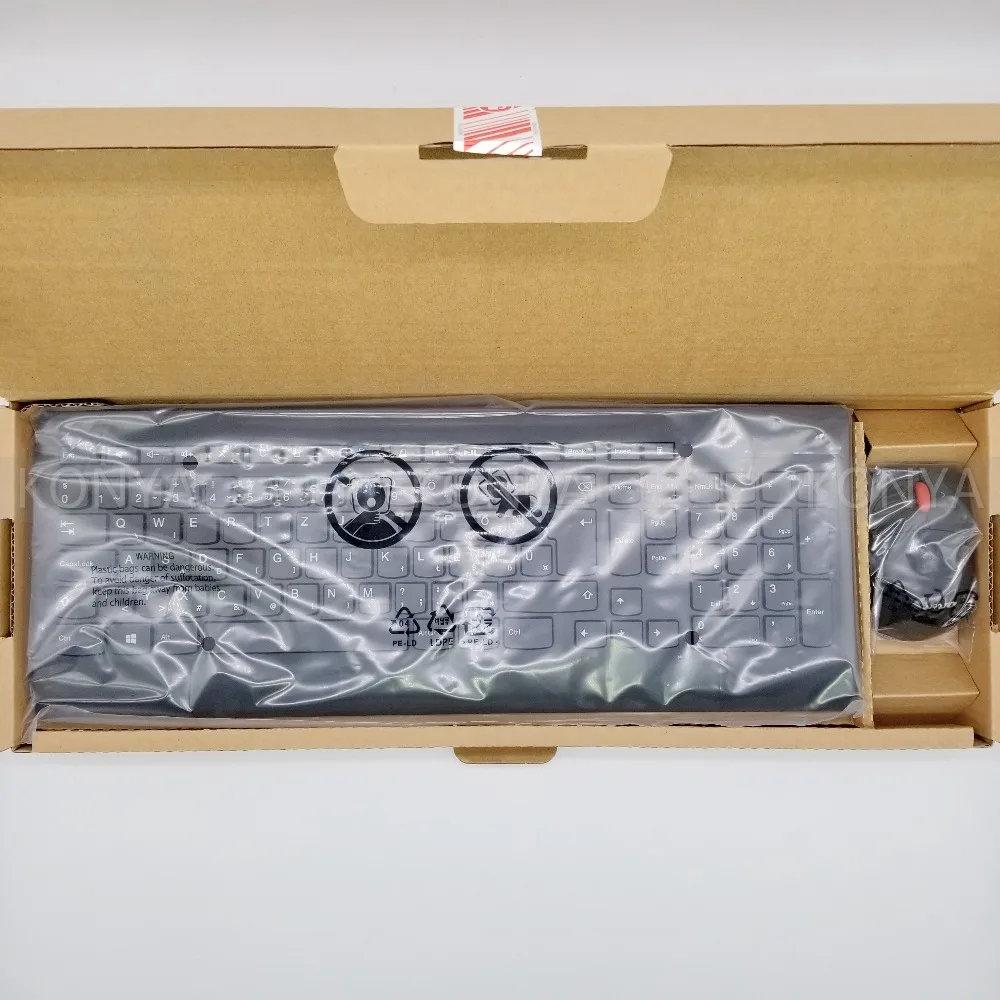Новинка для Lenovo Thinkpad ультра тонкая беспроводная немецкая клавиатура KBRF3971 W/Mouse