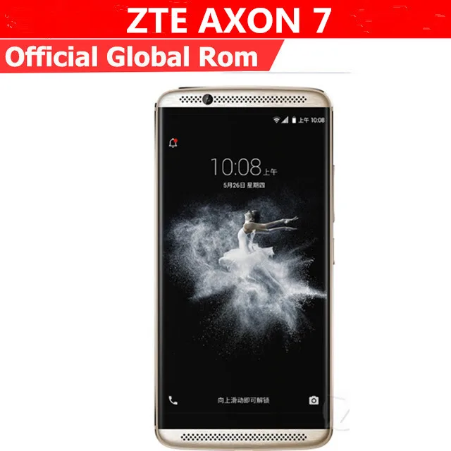 

International Firmware ZTE Axon 7 A2017 4G LTE Cell Phone Android 6.0 5.5" 2560X1440 4GB RAM 128GB ROM 20.0MP Fingerprint NFC