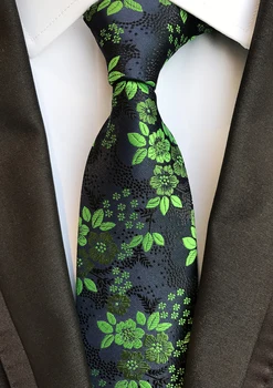 

8cm Fashion Men Floral Tie Unique Embroidered Flowers Necktie for Wedding