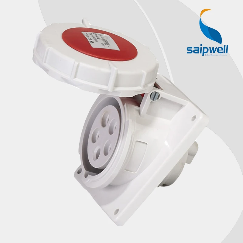 

Wholesale IP67 waterproof electric socket 400V 16A 5 Pin female electrical pin socket contact EN / IEC 60309-2 SP1485