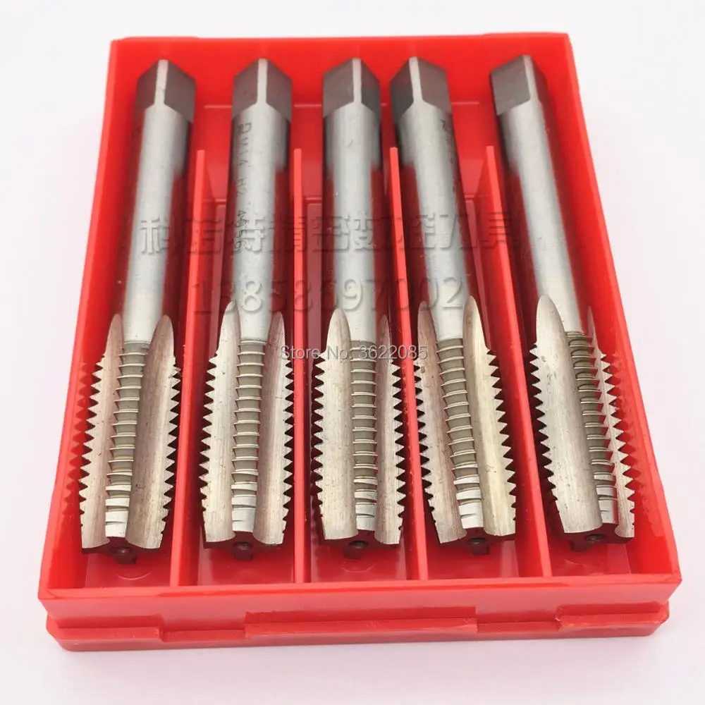 HSS Plug Tap M14 M16 M18 M20 M22 M24 прямая флейта Метрическая резьба H2 5 шт. | Инструменты