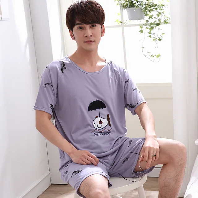 Summer-Men-Pajama-Set-Cartoon-100-Cotton-Sleep-Shirt-Shorts-Suit-Short-Pyjamas-Plus-Size-4XL.jpg_640x640 (10)