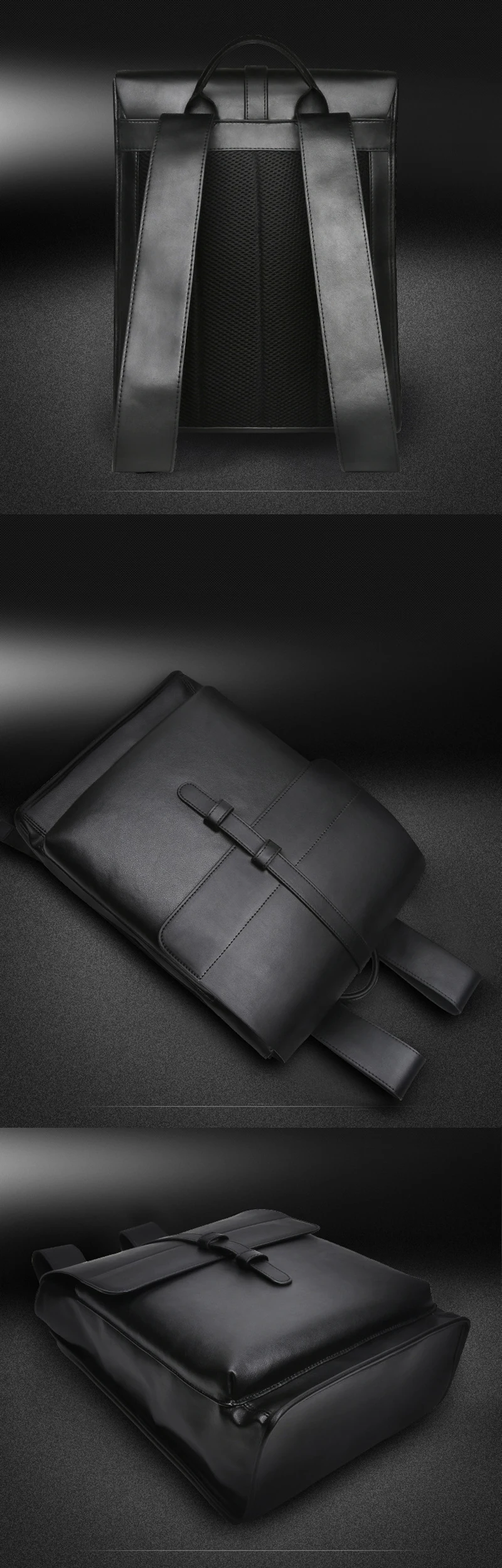 GNWXY мягкая кожа нейтральный для мужчин бизнес рюкзак износостойкий 16 дюймов ноутбук школьный рюкзак дорожные сумки для подростковые