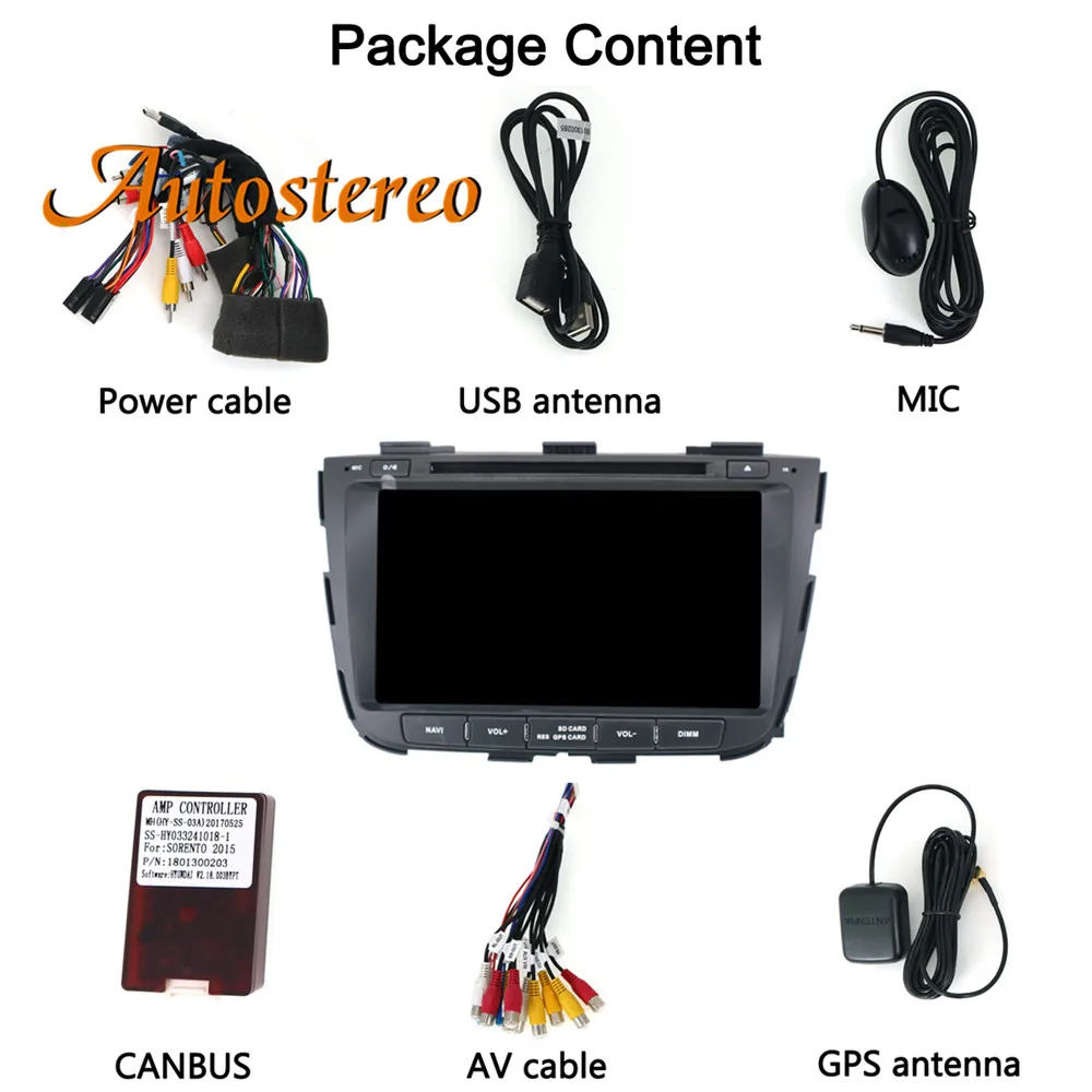 Cheap Android 9 Car GPS Navigation CD DVD Player For KIA SORENTO 2012 13 14 15 Autostereo radio tape recorder Multimedia head unit IPS 3