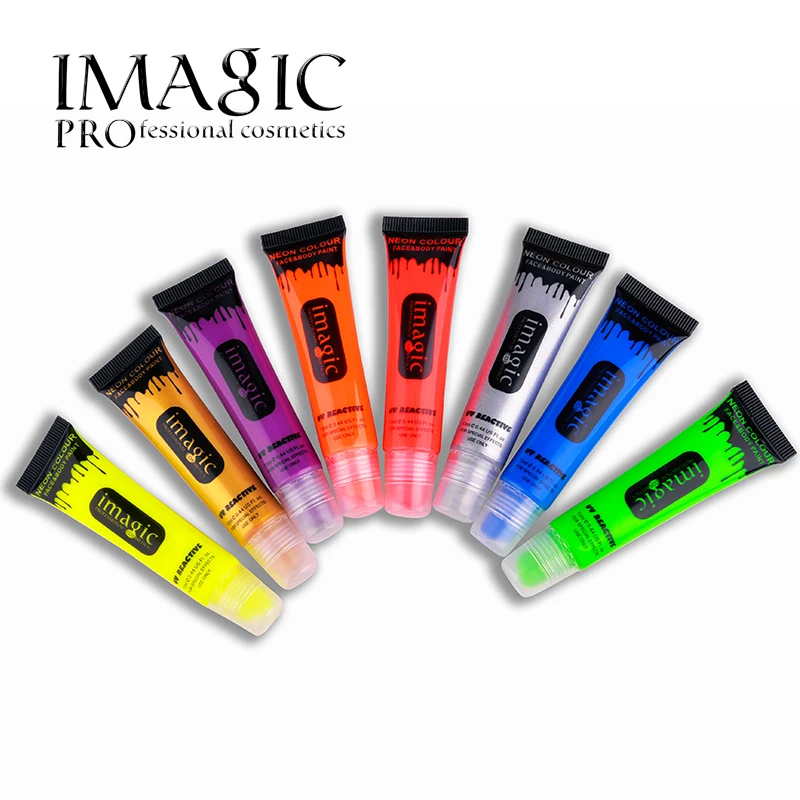 IMAGIC makeup beauty Fluorescent paint neon highlighter stick colour