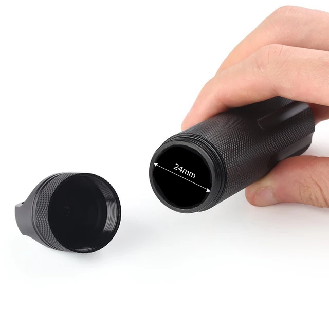 Contenitore Impermeabile EDC Contenitore Sopravvivenza EDC Impermeabile - Capsula Sigillata Per Esterni, Leggera E Compatta Kit Emergenza - Foto 10