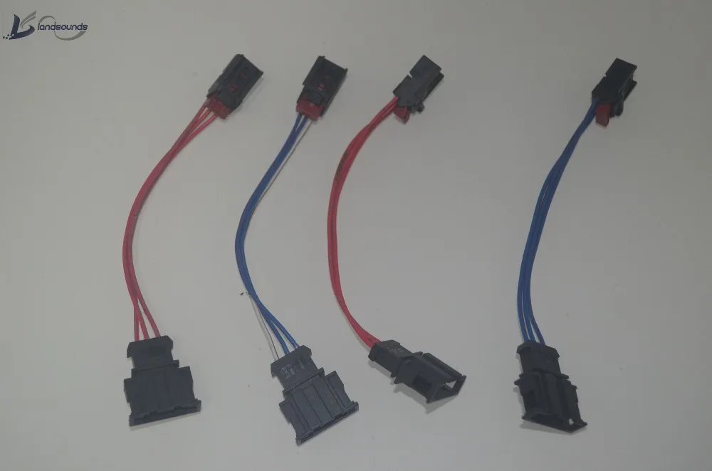 Landsounds Tail Light Rear Lamp Cable Adapter Harness for VW Golf 6 mk6