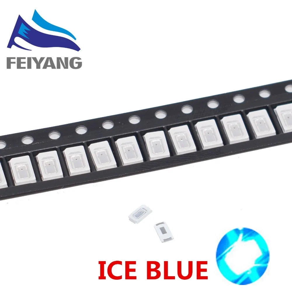 

500pcs 5730 diode Ice blue SMD LED 5630 Light emitting Diode Factory direct sale PLCC-2 5730 SMD/SMT Blue led
