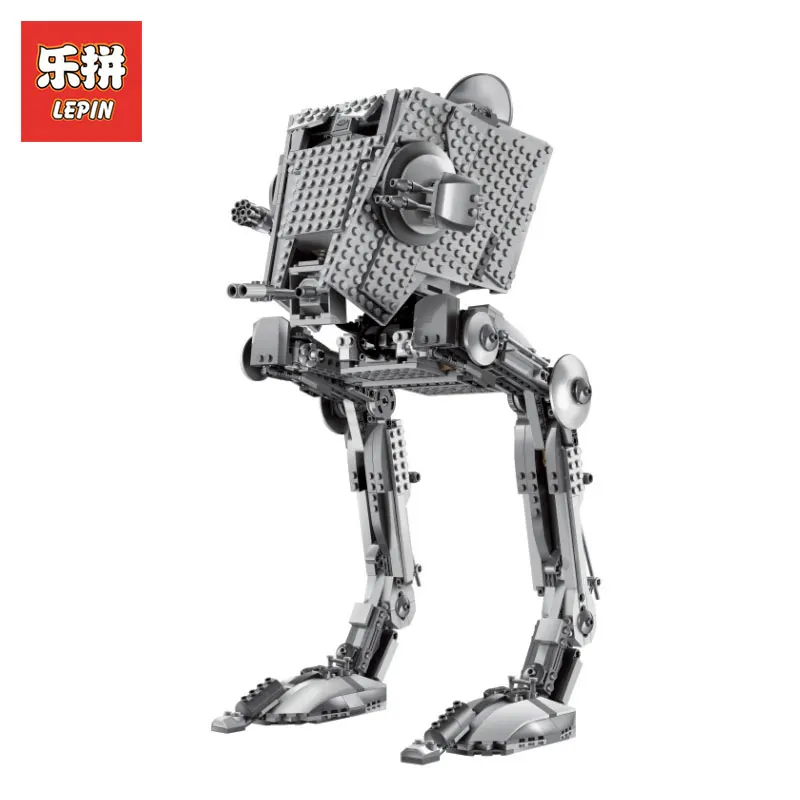 

Lepin 05052 Star Wars Series 1068pcs Out of print AT-ST Set Model Building kits Blocks Bricks Boys Toys Gift LegoINGlys 75153