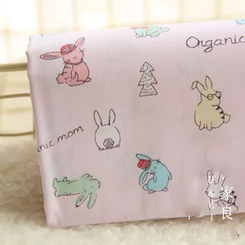 

Pure cotton bedding material rabbit cloth