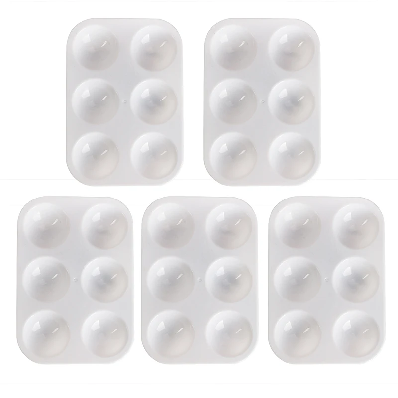 

Paint Palette Mixing Plate Nail Art Tools Manicure Artist Painting Plastic Tray